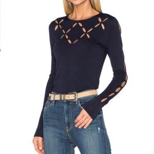 Bailey 44 Mergers Long Sleeve, Color: Navy, Women's Size S